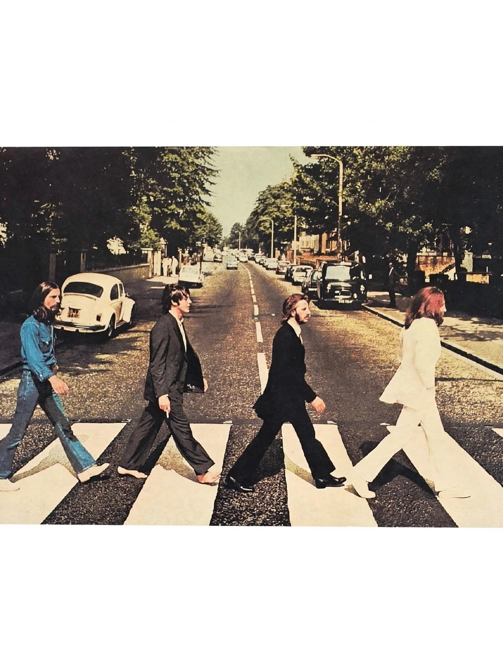 The Alternative Beatles Abbey Road Walk - Perfect for Framing.